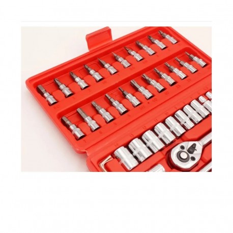 Набор инструментов для ремонта автомобиля 46 штук-5