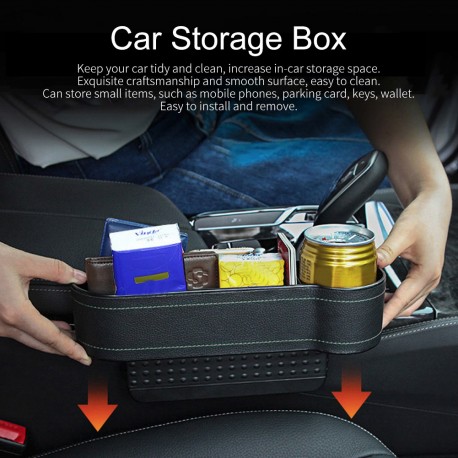 Автомобильный органайзер Yierkang Car Slot Storage Box YEK-020, 2 шт  оптом-7