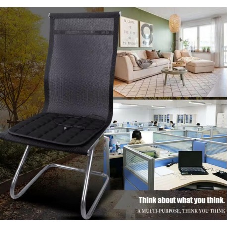 Автомобильная подушка с подогревом осень-зима  оптом-2