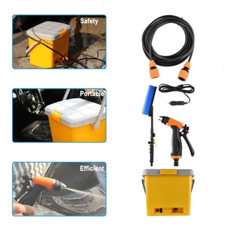 Автомойка переносная High Pressure Portable Car Washer  оптом-4