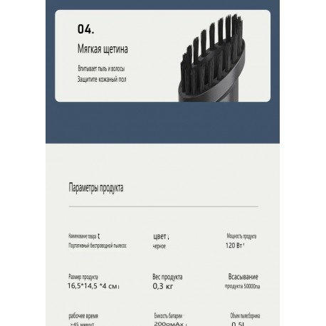 Беспроводной пылесос для мягкой мебели и салона авто  оптом-4