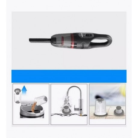 Беспроводной вертикальный Пылесос 4 в 1 для дома и автомобиля 80W  оптом-7