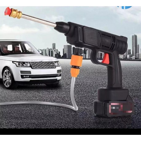 Портативная беспроводная мойка высокого давления для автомобиля 40кПа, 2 аккумулятора  оптом-4