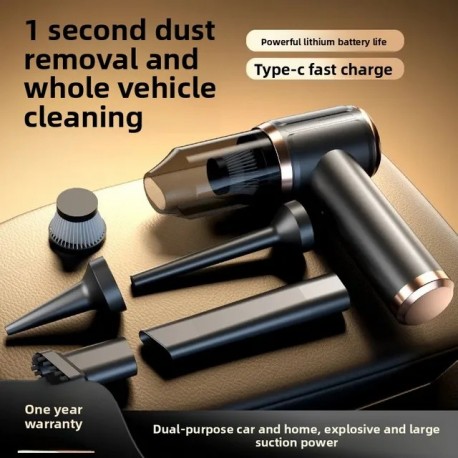 Портативный ручной беспроводной пылесос 5 в 1 XCQ-02 для автомобиля-3