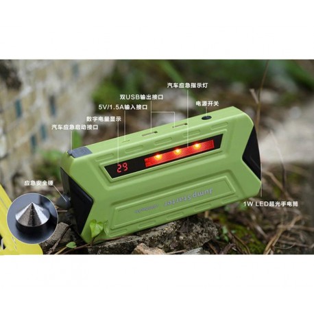 Пуско-зарядное устройство Jump Starter 10 000 мАч  оптом-9