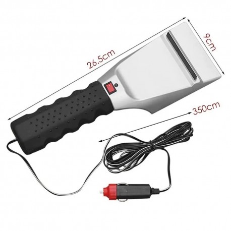 Обогреваемый скребок MyPads 12В для автомобиля от льда-2