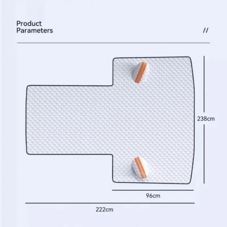 Универсальный автомобильный чехол для лобового стекла от снега и мороза  оптом-2