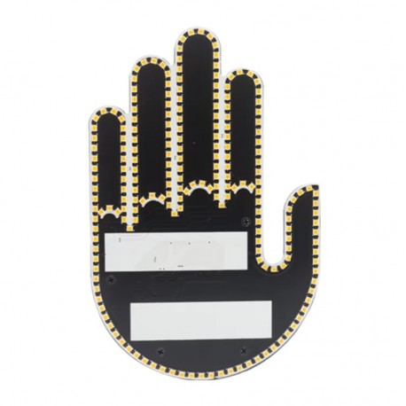 Автомобильная наклейка-фонарь LED Fun Gesture с дистанционным управлением  оптом-2