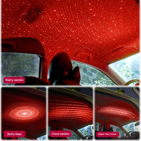 Декоративный USB светильник для автомобиля Star Decoration lamp  оптом-5