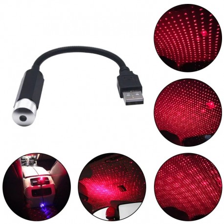 Декоративный USB светильник для автомобиля Star Decoration lamp  оптом-2