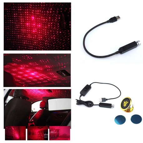 Декоративный USB светильник для автомобиля Star Decoration lamp  оптом-11
