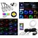 Светодиодный атмосферный автомобильный светильник 4 в 1 RGB  оптом