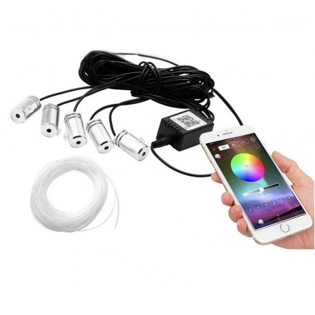 Светодиодный атмосферный автомобильный светильник 4 в 1 RGB  оптом