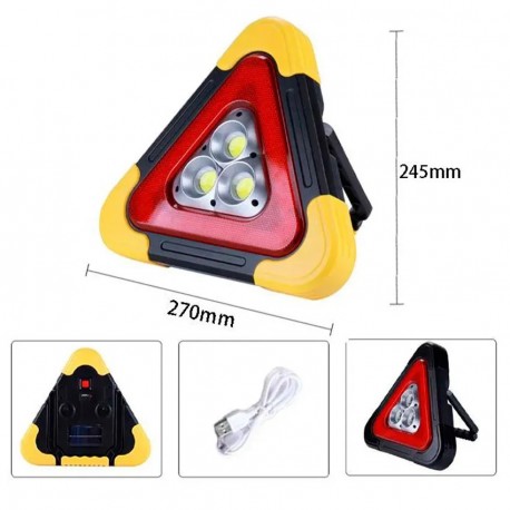 Знак аварийной остановки Multi Function COB working light 25 см  оптом-3