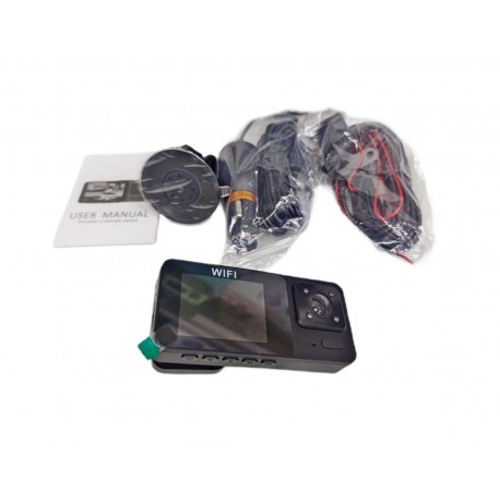 Автомобильный умный видеорегистратор 3 в 1 BIACK BOX traftio regorder с WIFI-1