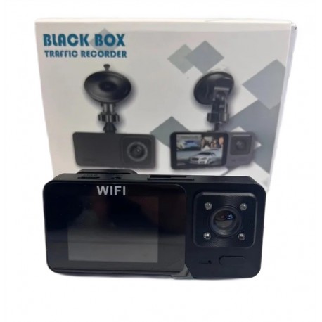 Автомобильный умный видеорегистратор 3 в 1 WIFI и камерой заднего вида  оптом-1