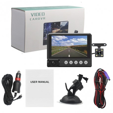 Автомобильный видеорегистратор Video CARDVR с поворотной камерой  оптом-7