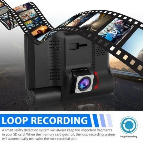 Видеорегистратор камера заднего вида Full HD с кнопками  оптом-3