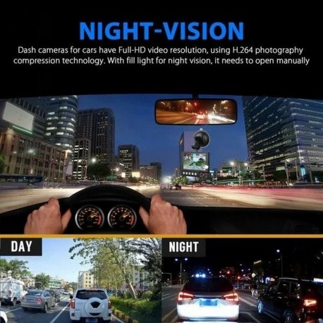 Видеорегистратор камера заднего вида Full HD с кнопками  оптом-5