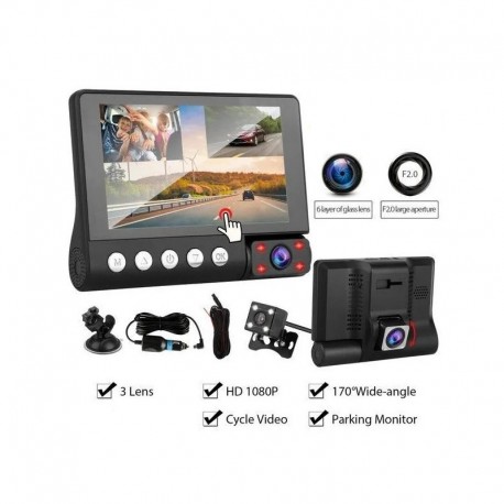 Видеорегистратор камера заднего вида Full HD с кнопками  оптом-6