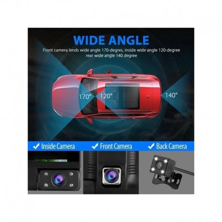 Видеорегистратор камера заднего вида Full HD с кнопками  оптом-7