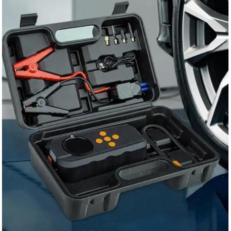 Многофункциональное зарядное устройство для автомобиля с Power Bank  оптом-4