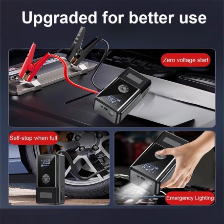 Пусковое автомобильное устройство с функцией накачки шин-3