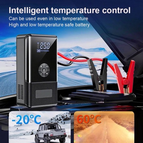 Пусковое автомобильное устройство с функцией накачки шин-4