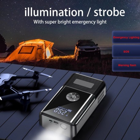 Пусковое автомобильное устройство с функцией накачки шин-7