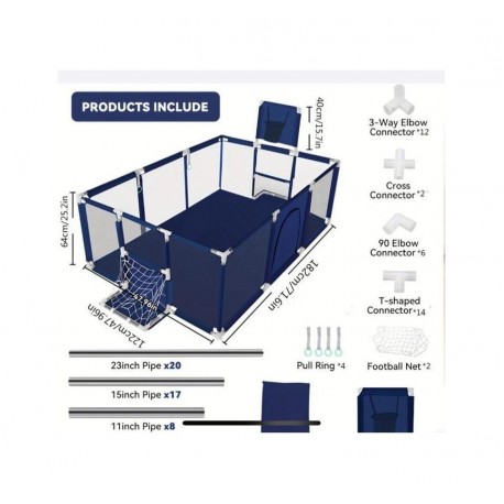 Детский сухой бассейн No brand большой, 235 × 129 × 107 см  оптом-3