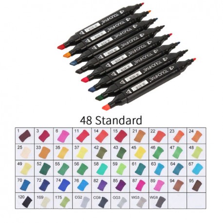 Маркеры для скетчинга Touch 48 шт  оптом-2