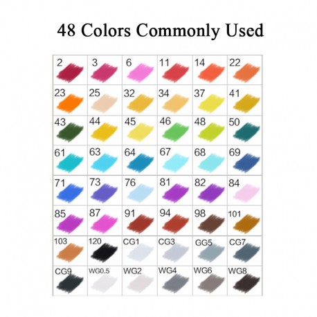 Маркеры для скетчинга Touch 48 шт  оптом-3