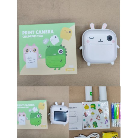 Детская фотокамера мгновенной печати PRINT CAMERA HD 1080P 12 Мп 128 Мб 2,4 дюйма  оптом-11