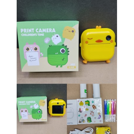 Детская фотокамера мгновенной печати PRINT CAMERA HD 1080P 12 Мп 128 Мб 2,4 дюйма  оптом-13