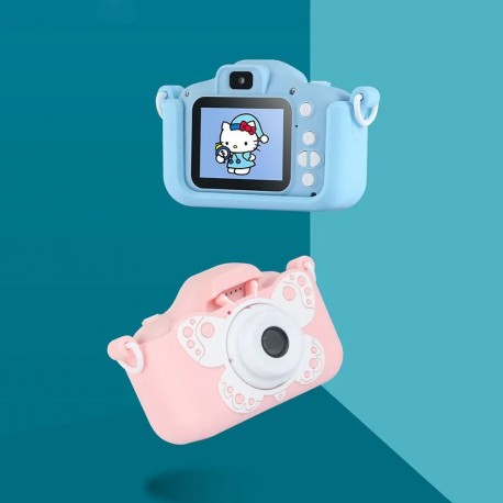 Детский фотоаппарат Childrens Fun Camera бабочка  оптом-1