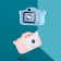 Детский фотоаппарат Childrens Fun Camera бабочка  оптом