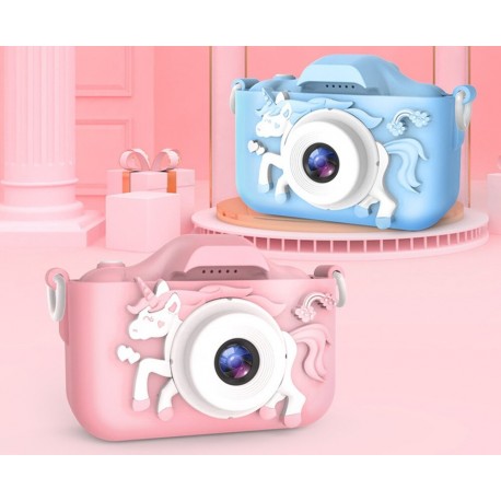 Детский фотоаппарат Childrens Fun Camera Единорог  оптом-7