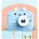 Детский фотоаппарат HELLO КОТИК c силиконовым чехлом  оптом