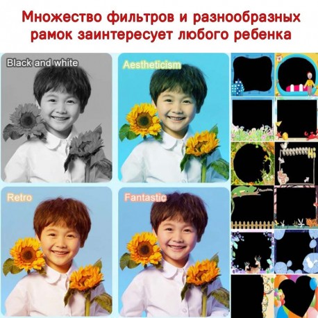 Детский фотоаппарат Hi Deer ОЛЕНЕНОК c силиконовым чехлом  оптом-6