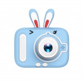 Детский фотоаппарат Hi Deer ЗАЯЦ c силиконовым чехлом 