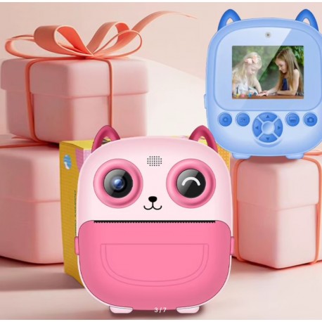 Детская цифровая фотокамера моментальной печати 2 камеры 30 Мп  оптом-6