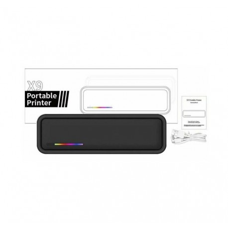 Портативный Принтер Portable Printer X9, термобеспроводной, бесчернильный