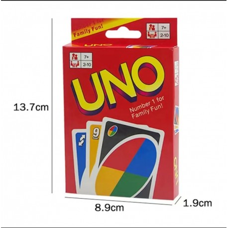 Настольная игра развивающая UNO, карточная на 108 карт для детей и взрослых  оптом-3