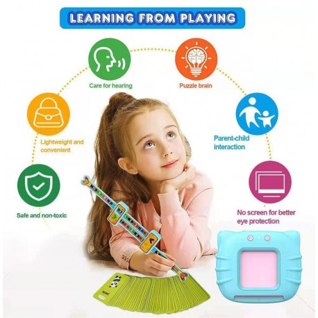 Говорящий детский развивающий планшет для чтения с USB-портом  оптом-3