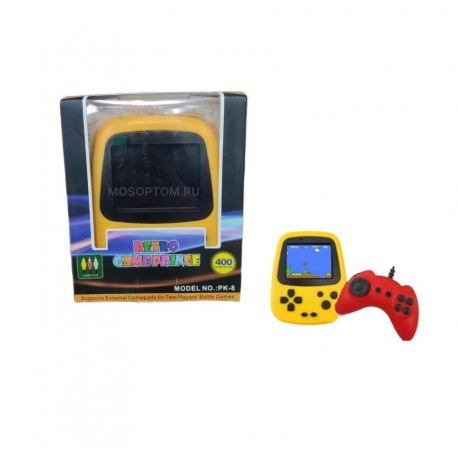 Портативная приставка Retro Game Prince PK-8 с джойстиком 400 игр  оптом