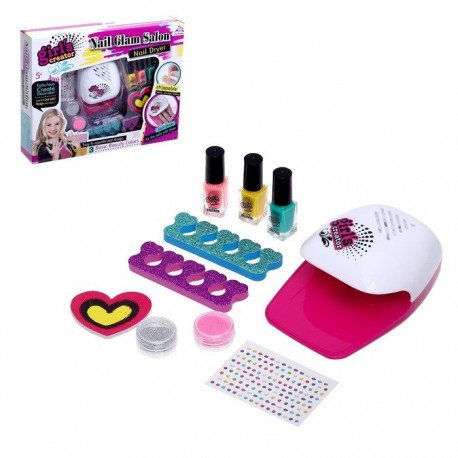 Детский маникюрный набор для девочек Nail Glam Salon  оптом-3