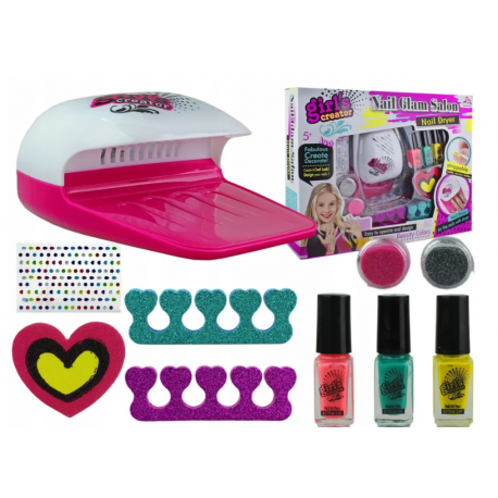 Детский маникюрный набор для девочек Nail Glam Salon  оптом-2