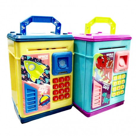 Детская копилка Сейф с отпечатком пальца DT-318  оптом-2