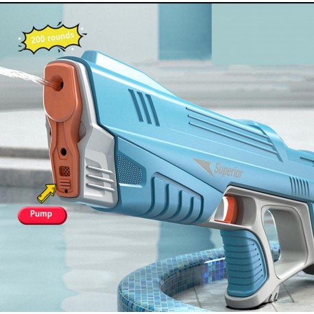 Детский водяной мощный автоматический пистолет Max 500 mAh, 7,8В  оптом-5