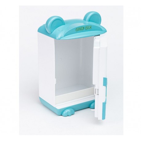 Копилка-сейф мишка с кодовым замком и отпечатком пальца  оптом-5